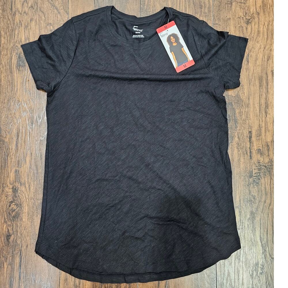 Felina Top Black Size Medium New